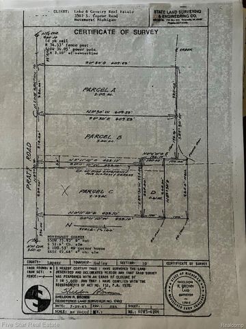 00 Pratt Road, Metamora, MI 48455