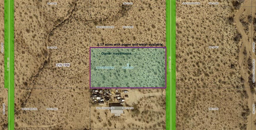 3895 N Hoover Road, Golden Valley, AZ 86413