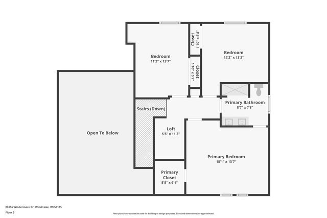 26116 Windermere DRIVE, Wind Lake, WI 53185