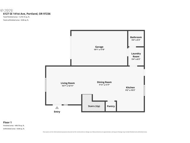 6127 Se 141ST Ave, Portland, OR 97236