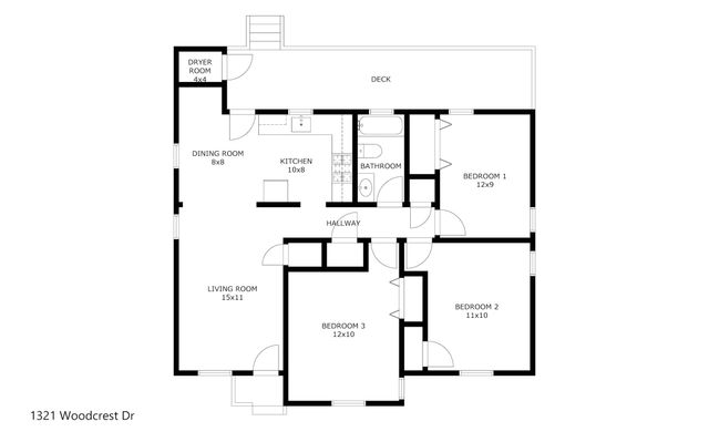 1321 Woodcrest Drive, Mesquite, TX 75149