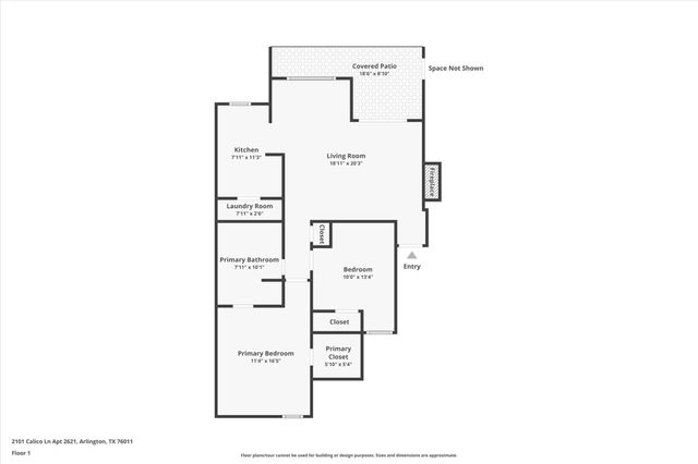 2101 Calico Lane 2621, Arlington, TX 76011