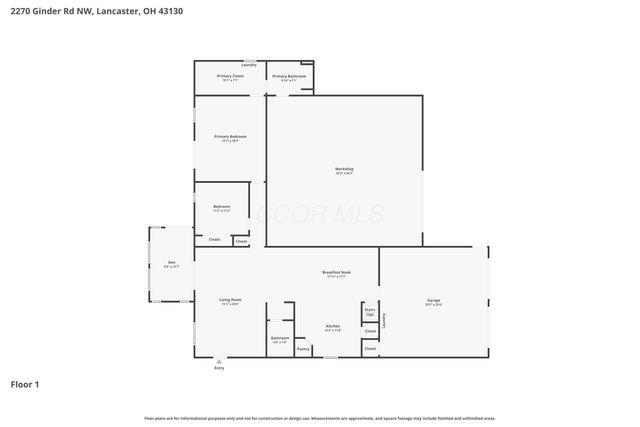 2270 Ginder Road NW, Lancaster, OH 43130