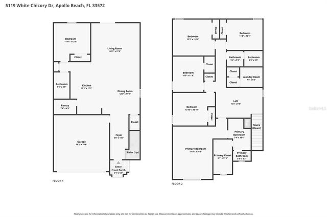 5119 WHITE CHICORY DRIVE, Apollo Beach, FL 33572