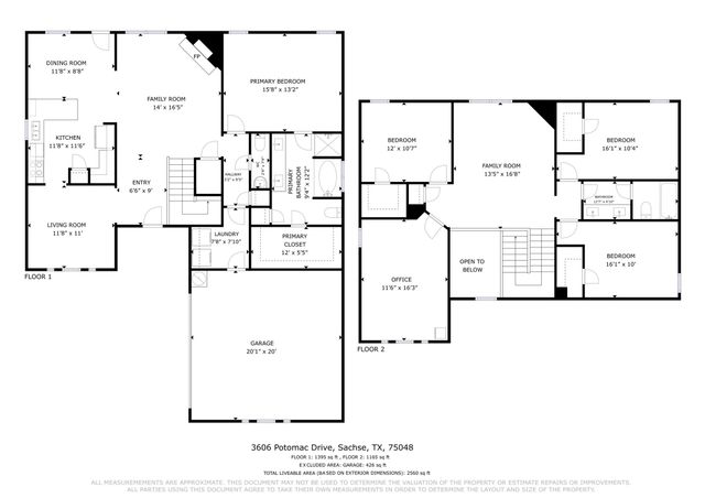 3606 Potomac Drive, Sachse, TX 75048