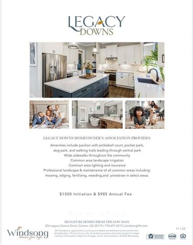 229 Legacy Downs Drive, Canton, GA 30118