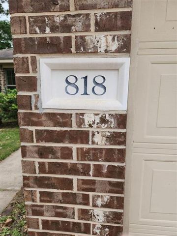 818 Lightningbug Lane, Conroe, TX 77301