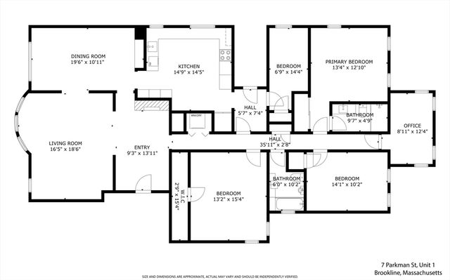 7 Parkman St 1, Brookline, MA 02446