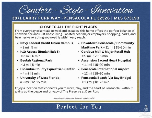 3871 Larry Furr Way, Pensacola, FL 32526
