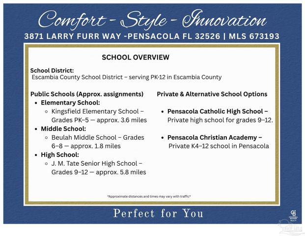 3871 Larry Furr Way, Pensacola, FL 32526