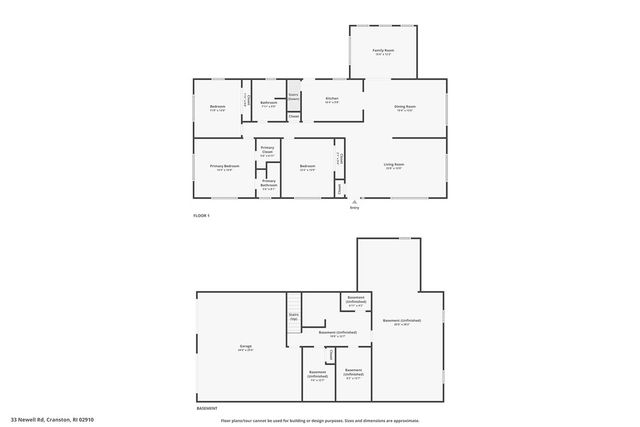 33 Newell Road, Cranston, RI 02910