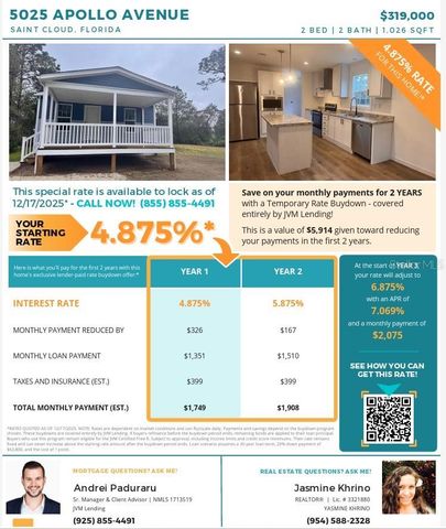 5025 APOLLO AVENUE, St Cloud, FL 34773