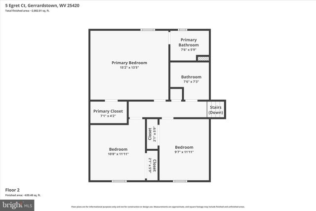5 EGRET CT, Gerrardstown, WV 25420