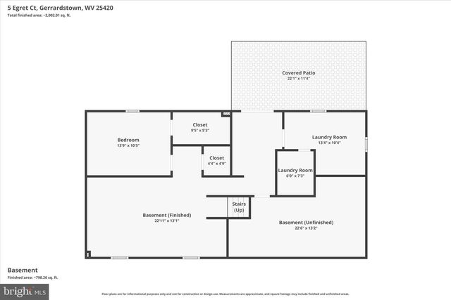 5 EGRET CT, Gerrardstown, WV 25420