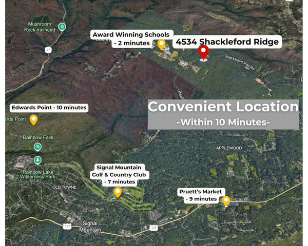 4534 Shackleford Rdg Road 3, Signal Mountain, TN 37377
