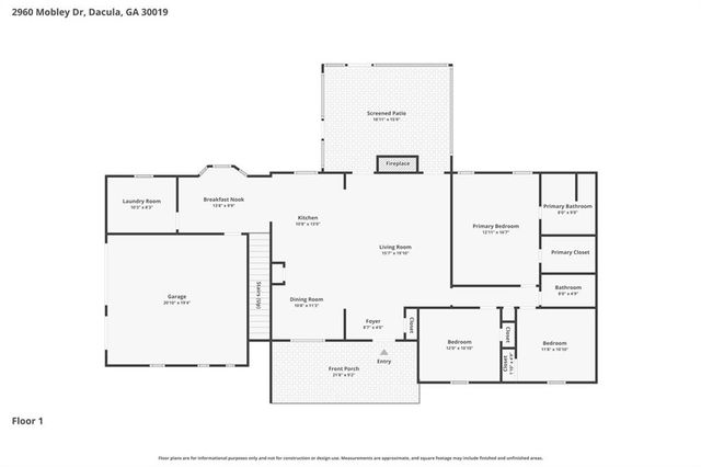 2960 Mobley Drive, Dacula, GA 30019