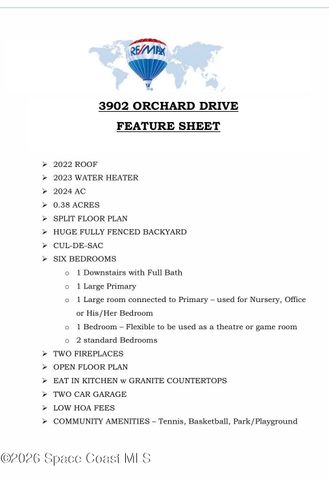 3902 Orchard Drive, Melbourne, FL 32940