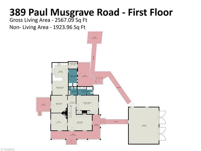 389 Paul Musgrave Road, Lexington, NC 27292