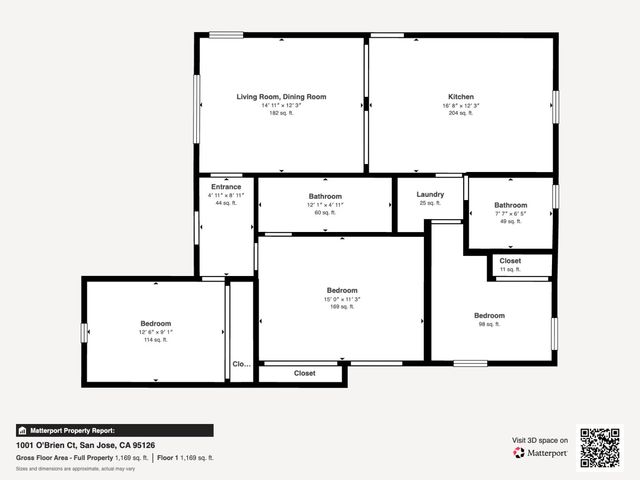 1001 Obrien Court, San Jose, CA 95126