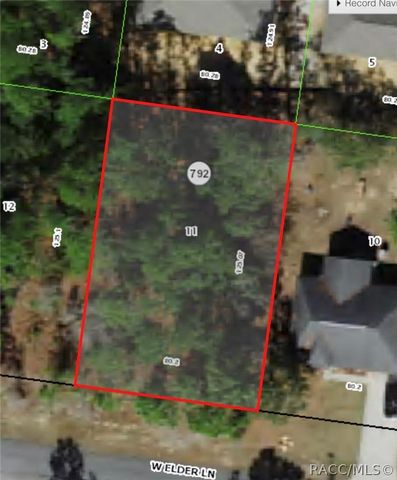 1541 W Elder Lane, Citrus Springs, FL 34434