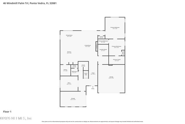 46 WINDMILL PALM Trail, Ponte Vedra, FL 32081