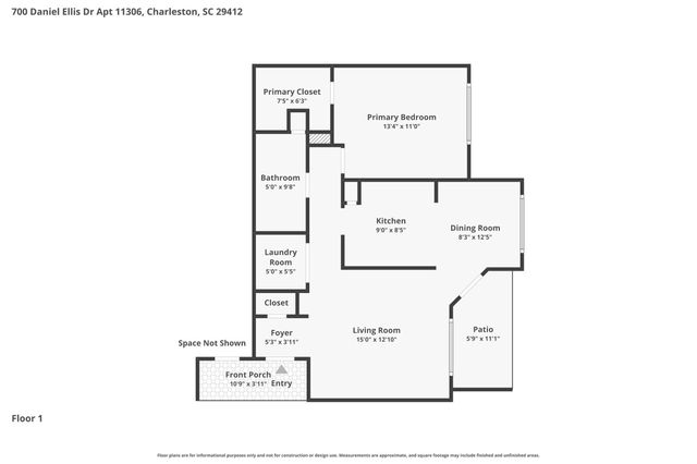 700 Daniel Ellis Drive Apt 11306, Charleston, SC 29412