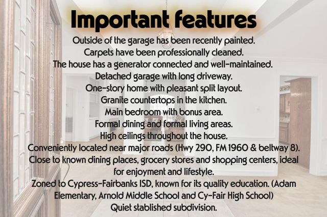 13119 Walnut Lake Road, Houston, TX 77065