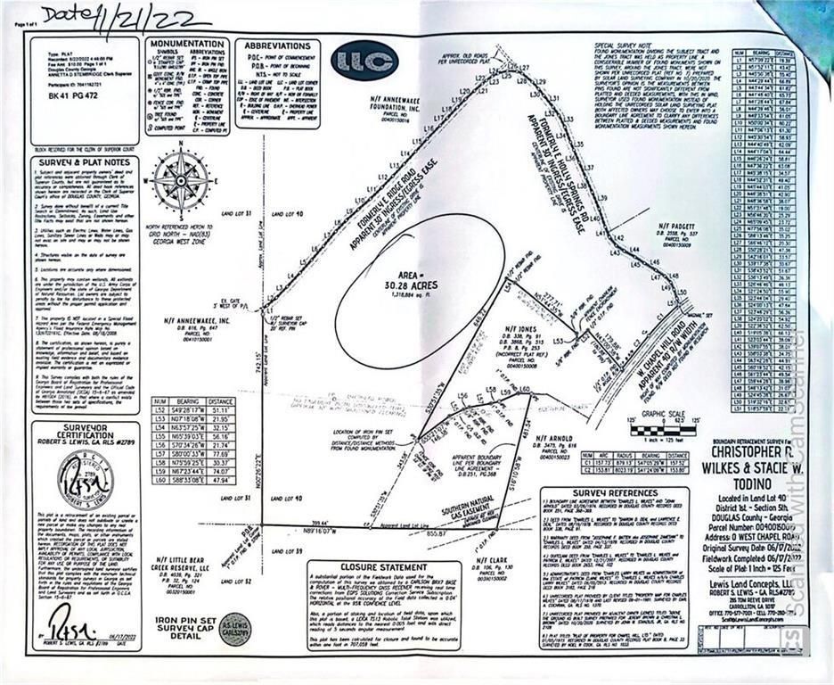 Image 1 of property listing at 0 W Chapel Hill Rd, Douglasville, GA 30135