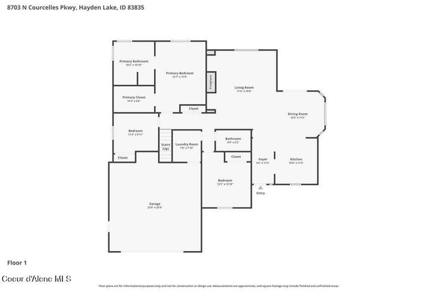 8703 N Courcelles Pkwy, Hayden, ID 83835