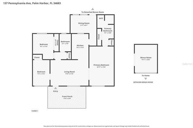 137 PENNSYLVANIA AVENUE, Palm Harbor, FL 34683