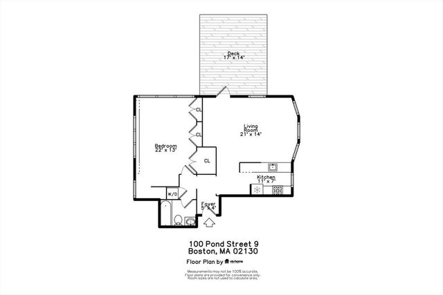 100 Pond St 9, Boston, MA 02130