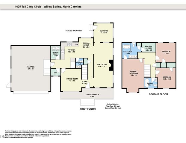 1625 Tall Cane Circle, Willow Spring, NC 27592