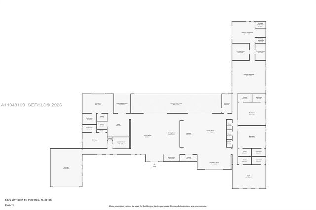 6175 SW 128th Street, Pinecrest, FL 33156