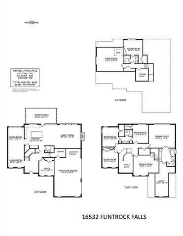 16532 Flintrock Falls Lane, Charlotte, NC 28278