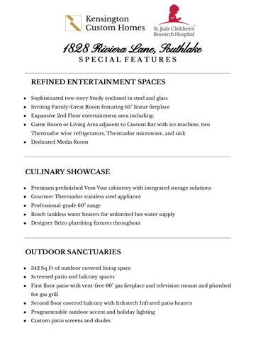 1828 Riviera Lane, Southlake, TX 76092