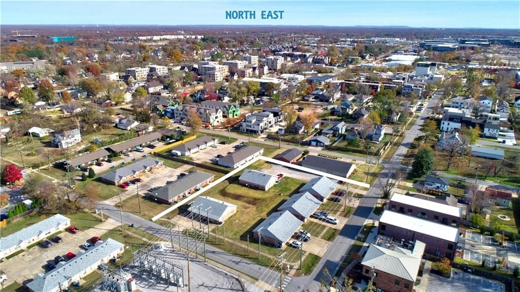 201, 203, 205, 209, & 507 SE 6th & A. Street, Bentonville, AR 72712