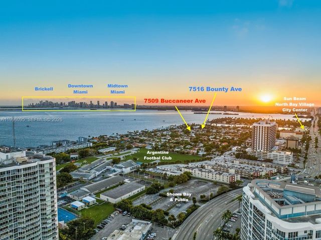 7509 Buccaneer Ave, North Bay Village, FL 33141