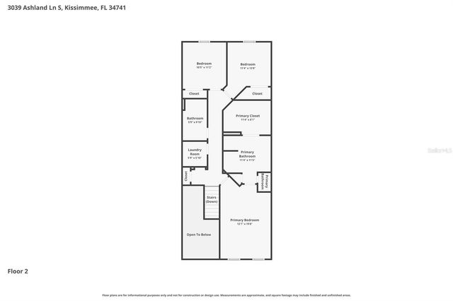 3039 ASHLAND LANE S, Kissimmee, FL 34741