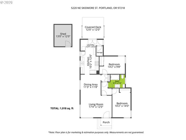 5220 Ne SKIDMORE St, Portland, OR 97218