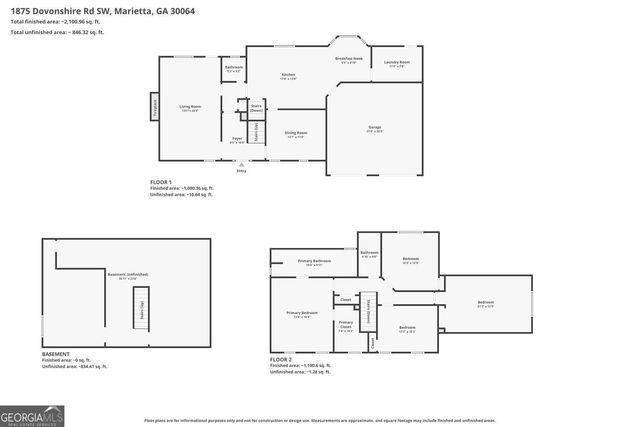 1875 Dovonshire Road SW, Marietta, GA 30064