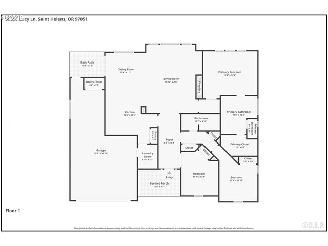 59255 LUCY Ln, St Helens, OR 97051