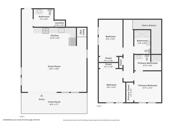 S102W34652 Lower Clarks Park ROAD, Eagle, WI 53119