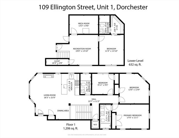 109 Ellington 1, Boston, MA 02121