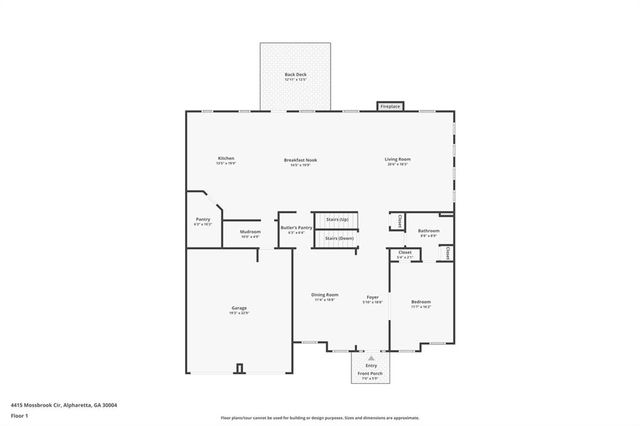 4415 Mossbrook Circle, Alpharetta, GA 30004