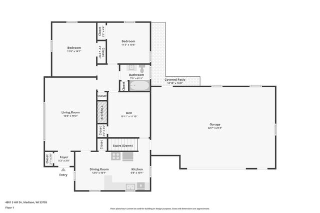 4801 South Hill Drive, Madison, WI 53705