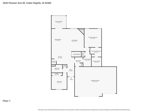 3535 Pioneer Avenue SE, Cedar Rapids, IA 52403