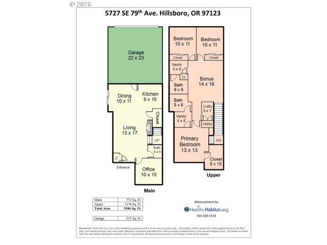 5727 Se 79TH Ave, Hillsboro, OR 97123