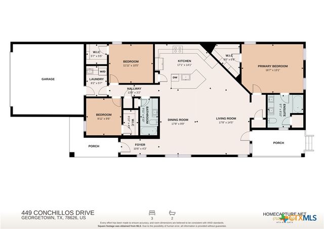 449 Conchillos Drive, Georgetown, TX 78626