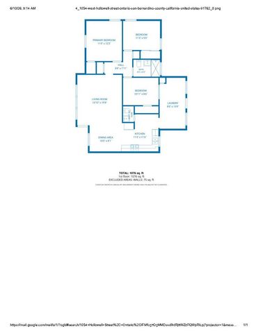 1054 Hollowell Street, Ontario, CA 91762
