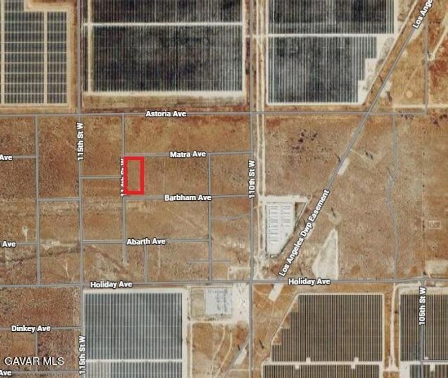 114th St W Between Mantra And Brabham Ave, Rosamond, CA 93560